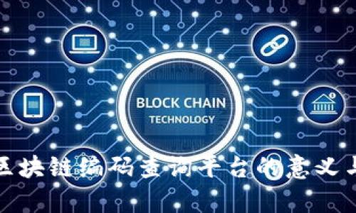 全面解析区块链编码查询平台的意义与未来发展